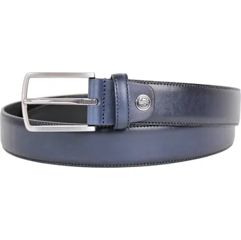 Opasek Lindenmann Pánský kožený opasek Lindenmann 21000425 modrý