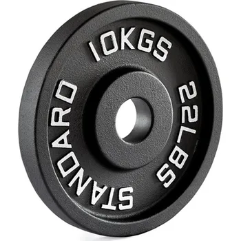 Kotouč litina ATX LINE Standard Barbell 10 kg, střed 50 mm