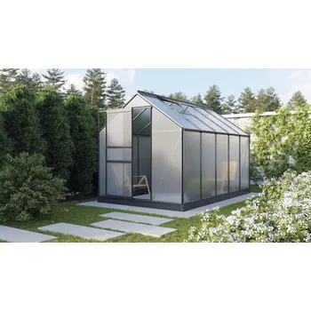 Skleník Skleník Vitavia Planet 6200 polykarbonát 6 mm 195 x 321 cm černý