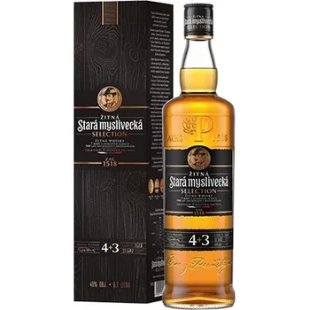 Whisky Stará Myslivecká Selection 4+3 40 % 0,7 l