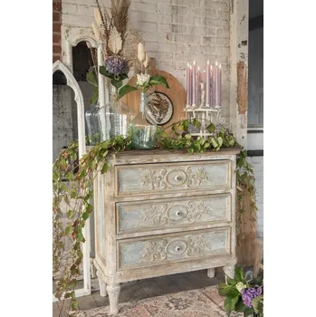 umělá květina Přírodní béžová kytice sušené květy trávy - 100 cm (10ks)