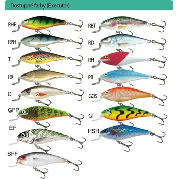 Nástraha SALMO Wobler Executor IEX 5SR barva PB