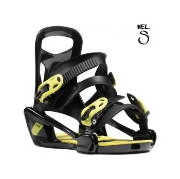 Vázání na snowboard Nidecker Magic black 22/23 S vázání + DÁREK DLE VÝBĚRU!