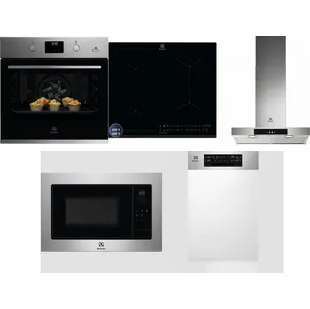 Set domácích spotřebičů ELECTROLUX KODGH70TX + ELECTROLUX EIS62449 + ELECTROLUX LFT426X + ELECTROLUX EMS4253TEX + ELECTROLUX EEM43300IX