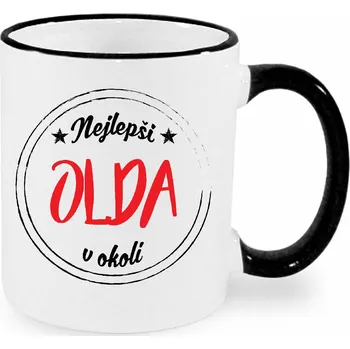 Hrnek - Nejlepší Olda v okolí Barva: Černá