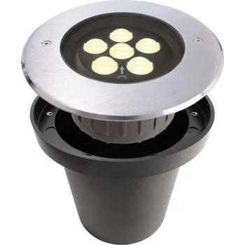 Venkovní osvětlení Light Impressions Deko-Light zemní svítidlo 220-240V AC/50-60Hz 11,90 W 3000 K 700 lm stříbrná 730289