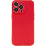 Kryt WOZINSKY Color pro Apple iPhone 13 Pro Max - silikonový - červený