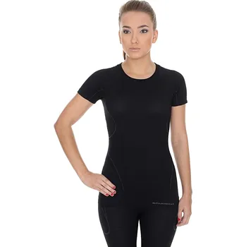 BRUBECK Active Wool KR Woman XL černá