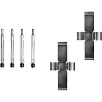 Přislušenství brzdového systému Sada příslušenství obložení kotoučové brzdy TRW PFK73
