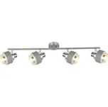 Rabalux bodové svítidlo Basil E14 4X MAX 10W saténová chromová 5382