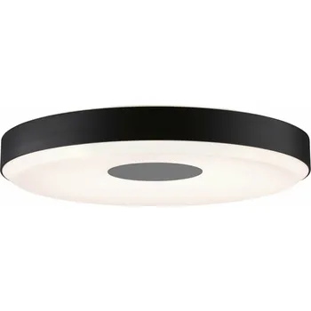 PAULMANN LED stropní svítidlo 3-krokové-stmívatelné Puric Pane 2700K 230V 23W stmívatelné černá/šedá