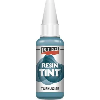 Výtvarná barva Pentart Barva do pryskyřice Resin Tint 20 ml Barvy Pentart: tyrkysová