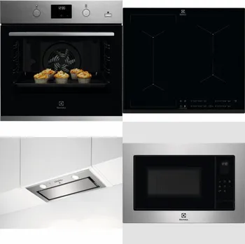Set domácích spotřebičů ELECTROLUX KODGH70TX + ELECTROLUX EIV634 + ELECTROLUX LFG716X + ELECTROLUX EMS4253TEX