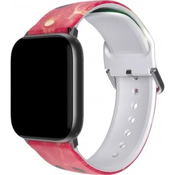 Řemínek na hodinky Řemínek se vzorem pro Apple Watch 42mm / 41mm / 40mm / 38mm - meloun