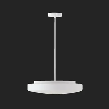 OSMONT EDN61713 EDNA P5 závěsné skleněné svítidlo bílá IP40 4000 K 33W LED DALI