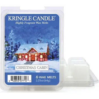 vonný vosk Kringle Candle Christmas Cabin Vonný Vosk, 64 g