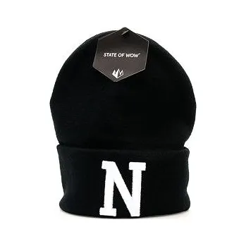Zimní čelenka Kulich State of WOW ALPHABET - November Black