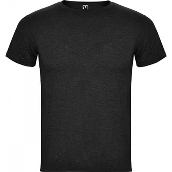 Pánská móda Tričko ROLY FOX, barva černá melírová, velikost XL