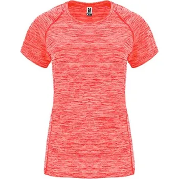 Dámské tričko Dámské tričko ROLY AUSTIN, barva korálová melírová, velikost M