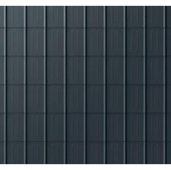 PREFA falcovaná taška, povrch stucco, Černá P10 / balení 10 m2