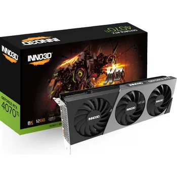 Grafická karta Inno3D GeForce RTX 4070 Ti X3 (N407T3-126X-186148N)