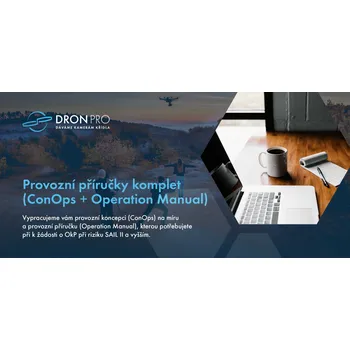 RC vybavení Dárkový poukaz – Provozní příručky komplet (ConOps + Operation Manual)