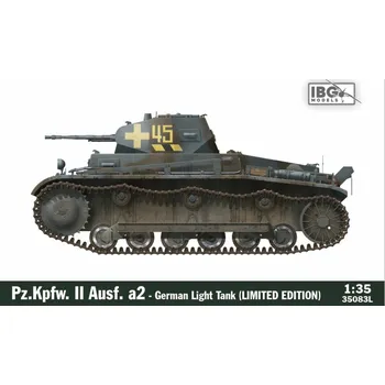 Plastikový model IBG 1/35 Pz.Kpfw. II Ausf. A2 - LIMITED EDITION