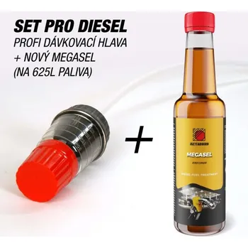 aditivum Metabond MTB-SET-6 MEGASEL ADITIVUM DO NAFTY - pro 625L paliva + dávkovací hlava