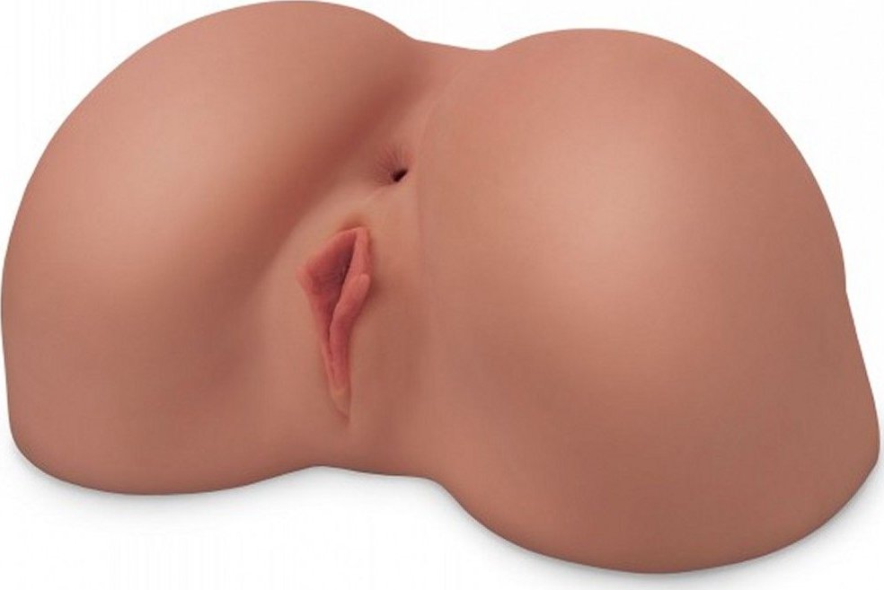 Pipedream Perfect 10 Booty - Caramel skin tone