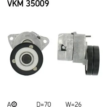 Napínák, žebrovaný klínový řemen SKF VKM 35009