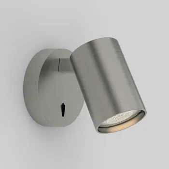 Nástěnné svítidlo ASTRO nástěnné svítidlo pro čtení Ascoli Single s vypínačem 6W GU10 matný nikl 1286011