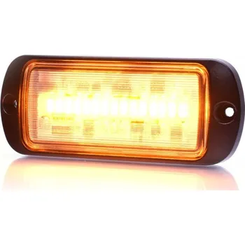 Maják Výstražná záblesková svítilna oranžová WAS profi W217 č.1468 CLEAR