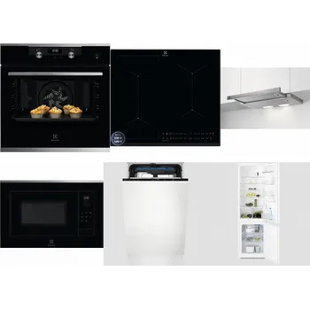 Set domácích spotřebičů ELECTROLUX KODEH70X + ELECTROLUX EIS62449 + ELECTROLUX LFP326S + ELECTROLUX LMS4253TMX + ELECTROLUX EEM23100L + ELECTROLUX LNT3LF18S