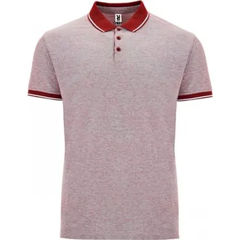 Pánské oblečení Polokošile ROLY BOWIE, barva červená melírová, velikost XL