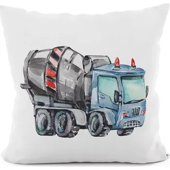 Povlak na dekorativní polštářek Povlak na polštářek Míchačka