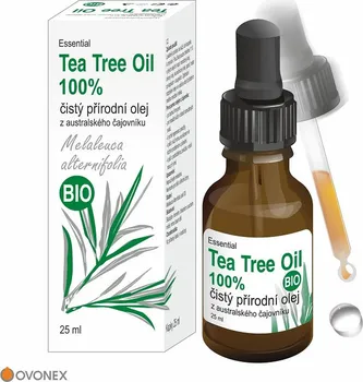 Tělový olej Ovonex BIO Tea Tree Oil 100% čistý přírodní olej 25 ml