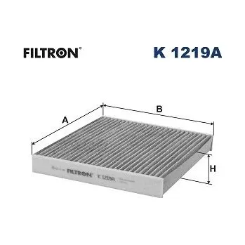 Autodíl Filtr, vzduch v interiéru FILTRON K 1219A
