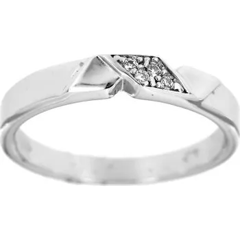 Prsten Zlatnictví U Kostela Dámský stříbrný prsten se zirkony 949b 62 3293-20955860