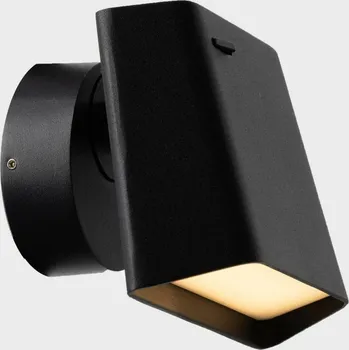 Bodové svítidlo KOHL-Lighting WALLY nástěnné svítidlo 120X80 mm černá 6 W CRI 80 3000K Non-Dimm