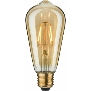 Žárovka PAULMANN LED Vintage Rustika 2,5W E27 zlatá 1700K 284.06