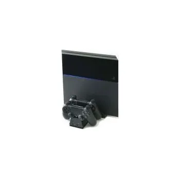 Herní konzole Zařízení All-In-One: Vertikální stojan konzole + chladič konzole + nabíjecí stanice + úložiště her + USB porty HUB