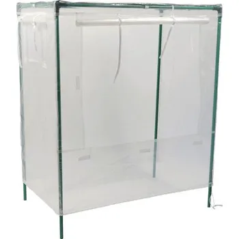 Skleník Fóliovník na vyvýšený záhon S 88 x 55,00 x 105 cm hranatý transparentní
