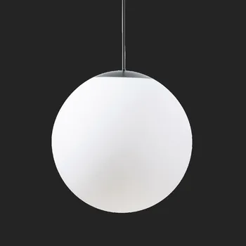 OSMONT ADR72541 ADRIA P4 HP závěsné skleněné svítidlo černá / bílá IP40 4000 K 58W LED nouzové kombinované 3 h