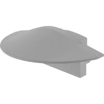 LED páska Light Impressions Reprofil koncovka F-ET-01-12 sada 2 ks šedá 27 mm 978601