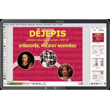 Grafický software MIUč+ Dějepis 7 - Středověk, počátky novověku - žákovská licence na 1 školní rok 7-40-S1 -