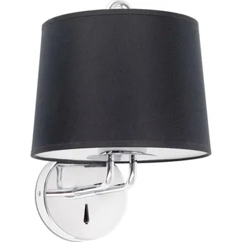 Nástěnné svítidlo FARO MONTREAL nástěnná lampa, chrom/černá