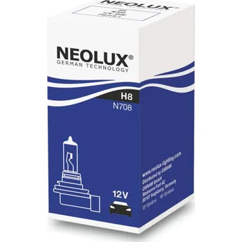Autožárovka NEOLUX H8 12V 35W PGJ19-1 Standard N708 1ks N708