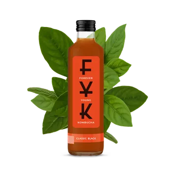 Čaj Kombucha Černý čaj, balení 6 ks