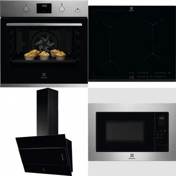 Set domácích spotřebičů ELECTROLUX KODGH70TX + ELECTROLUX EIV634 + ELECTROLUX LFV316K + ELECTROLUX EMS4253TEX