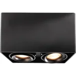 Light Impressions Kapego stropní přisazené svítidlo Mona II 220-240V AC/50-60Hz GU10 2x max. 50,00 W 186 mm černá 348005